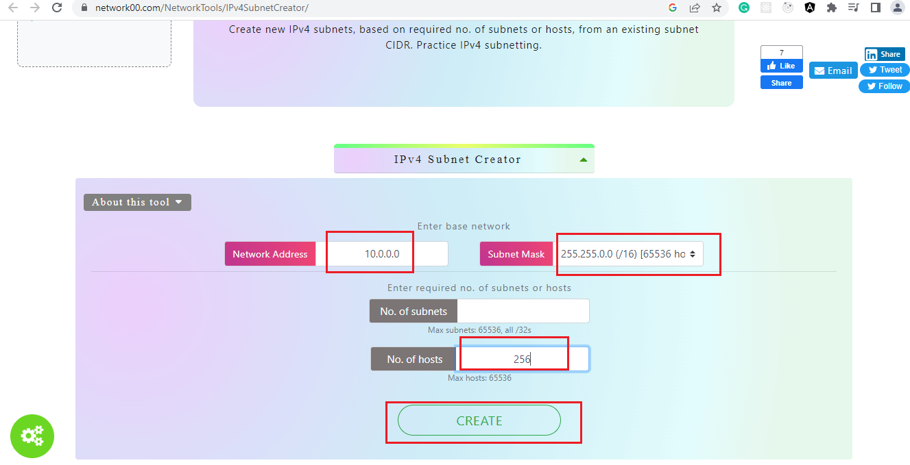 subnet-tool-online